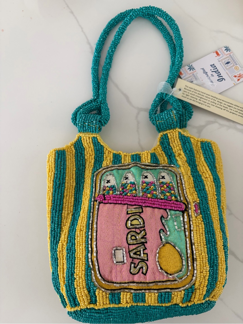 Viral Made in India Beaded Bag New Sardine New Release!!!
